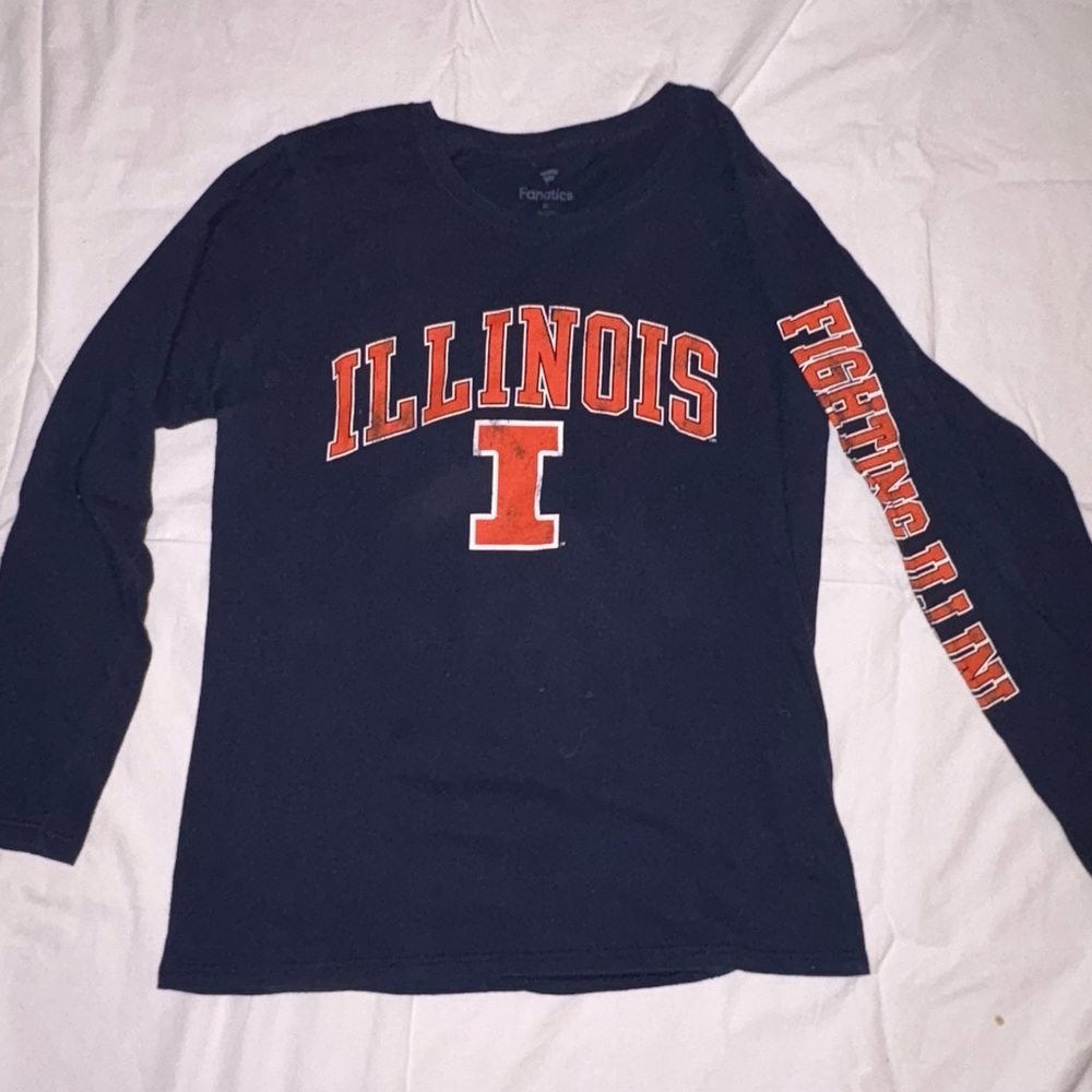 Illinois Fighting Illini Long Sleeve Shirt